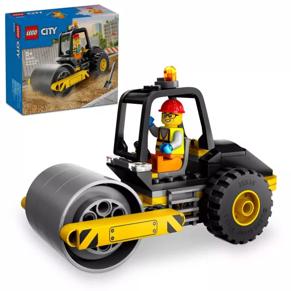 LEGO® City: Cilindru compactor de șantier 60401