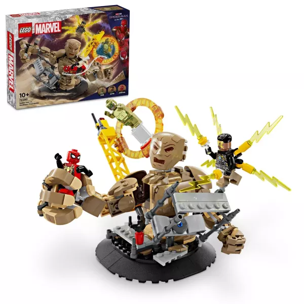LEGO® Marvel: Omul Păianjen vs Sandman: Bătălia finală 76280