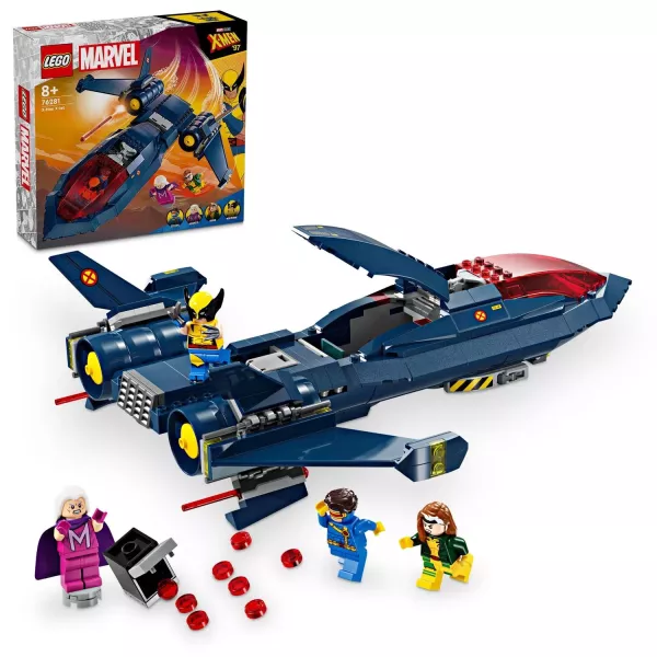 LEGO® Marvel: Avionul X-Jet al X-Men 76281