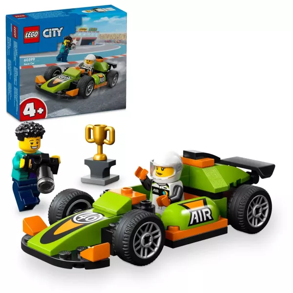 LEGO® City: Mașină de curse verde 60399