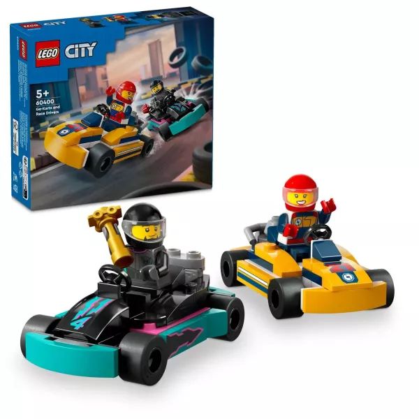 LEGO® City: Gokartok és versenypilóták 60400 akciós termékkép 1