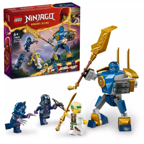 LEGO® NINJAGO®: Pachet de luptă robotul lui Jay 71805