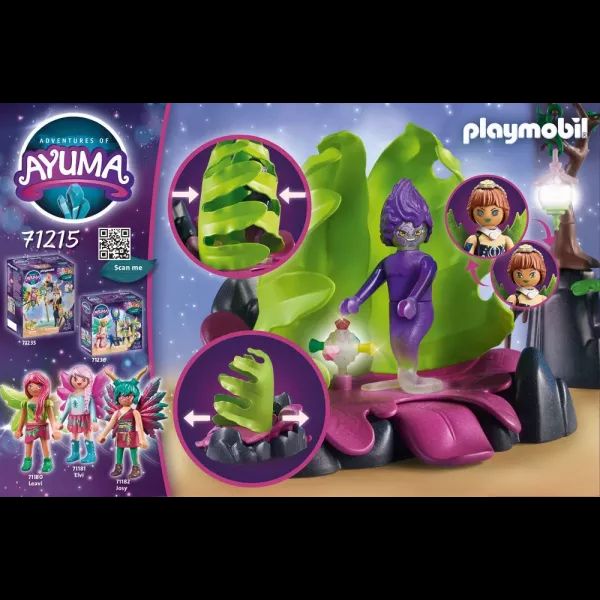 PLAYMOBIL Adventures Of Ayuma 71215 Trappola Piante Fatate, Giocattolo Per Bambini 7+ Anni, 47 Pezzi