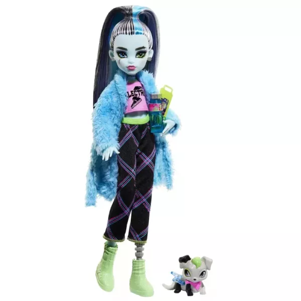 Monster High: păpușa Creepover - Frankie Stein
