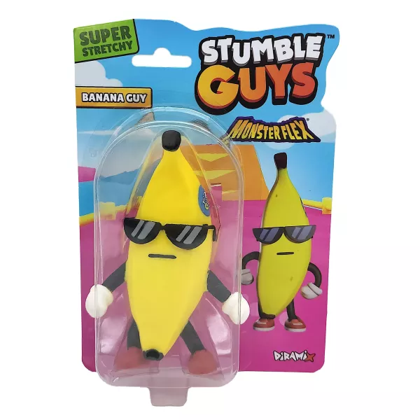 Monsterflex: Nyújtható Stumble Guys figura - Banana Guy