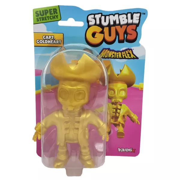 Monsterflex: figurină Stumble Guys care poate fi întins - Capt. Goldheart