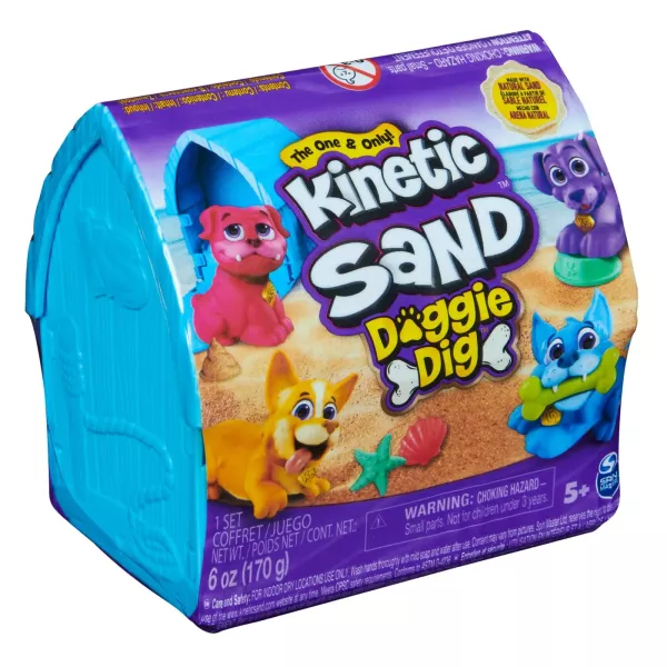 Kinetic Sand: Casă de câine - diferite