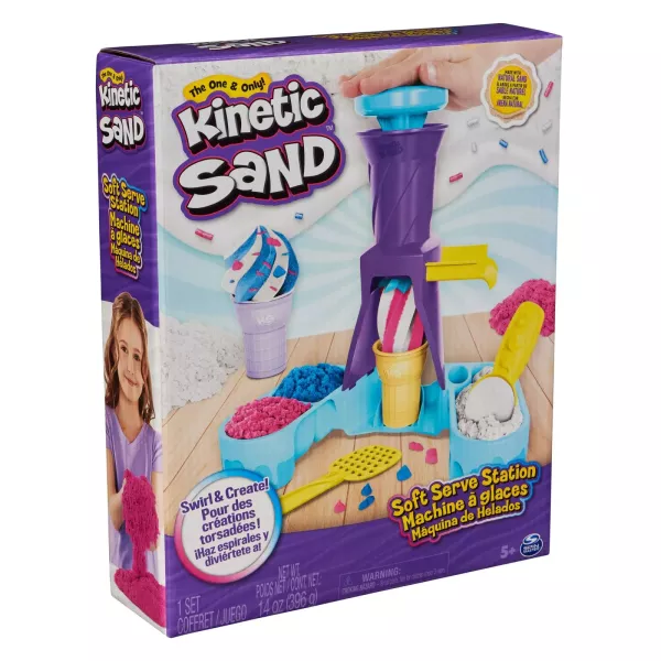 Kinetic Sand: set atelier de înghețată