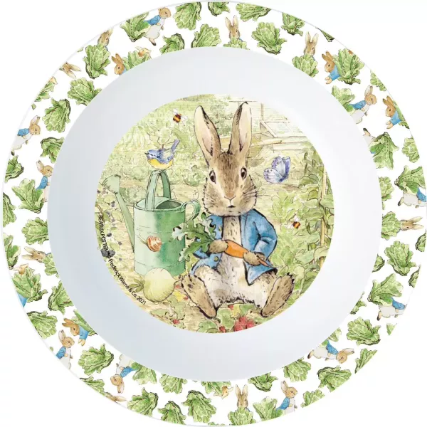 Peter Rabbit : Farfurie din plastic - 20 cm