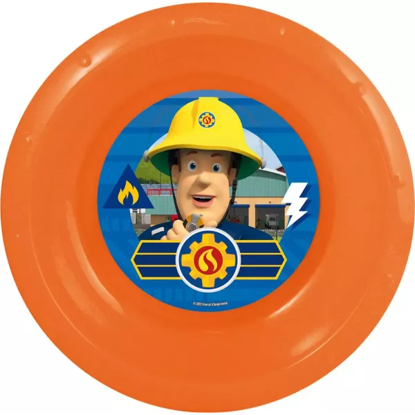Sam pompierul: Farfurie din plastic - 20 cm