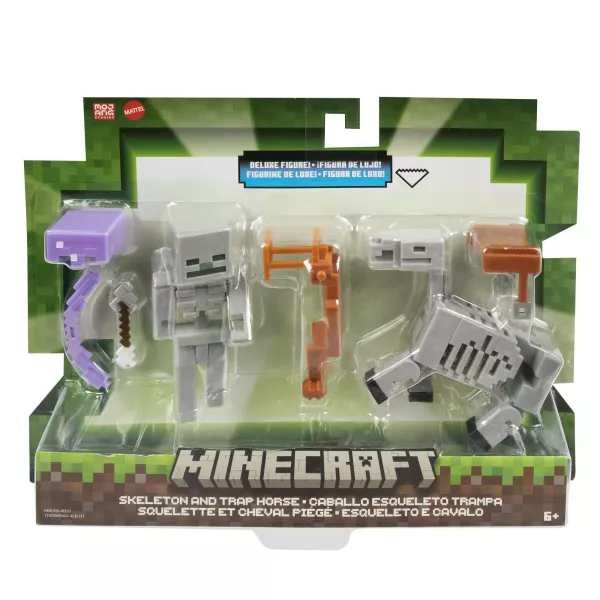 Minecraft: Craft-a-Block dupla csomag - Csontváz és csontváz ló