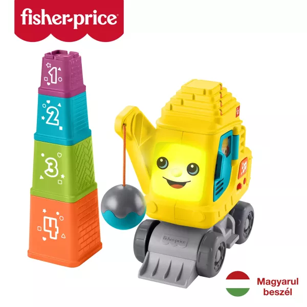 Fisher-Price: Mașină de construcții limba engleză și maghiară