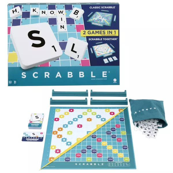 Scrabble 2 în 1 Original și joc de societate
