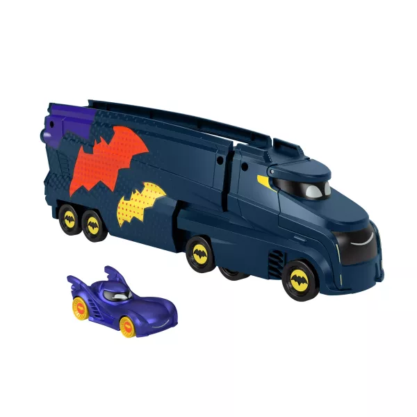 DC: Batwheels Autószállító kamion és Bam kisautó
