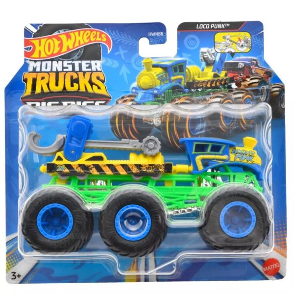 Hot Wheels: Monster Trucks mașină monstru cu 6 roți - diferite