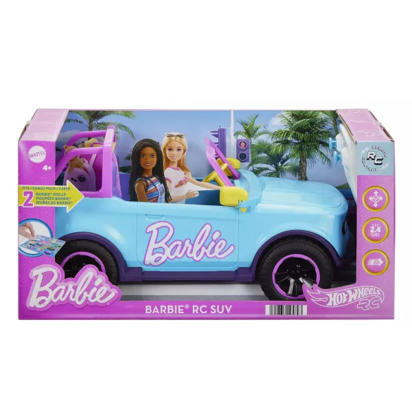 Hot Wheels: mașină cu telecomandă, 1: 12 - Barbie SUV