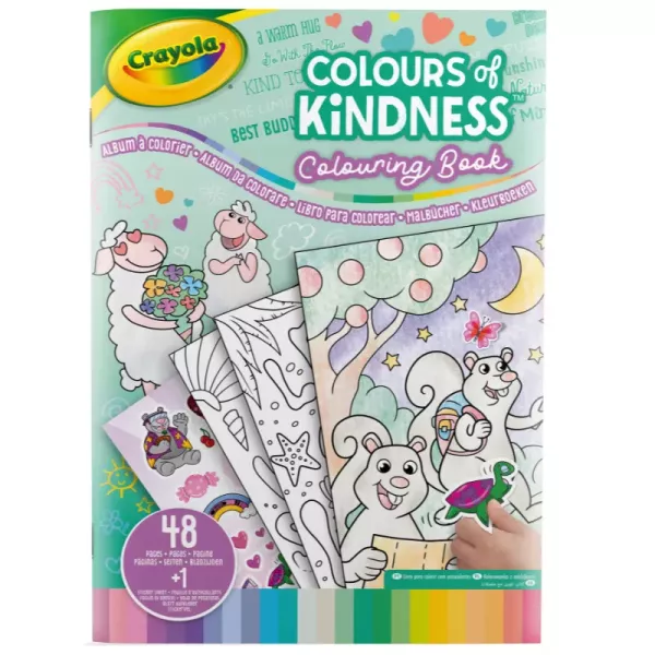 Crayola: Carte de colorat cu autocolante