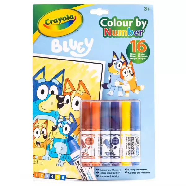 Crayola : Colorier par numéro - Bluey