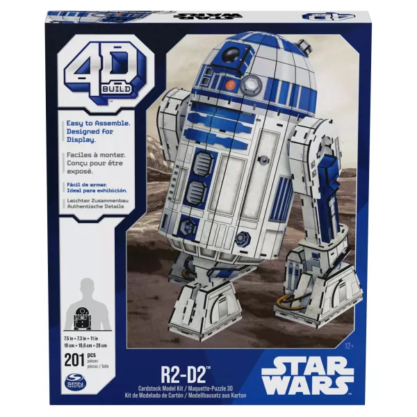 Star Wars: 4D-s puzzle - R2D2