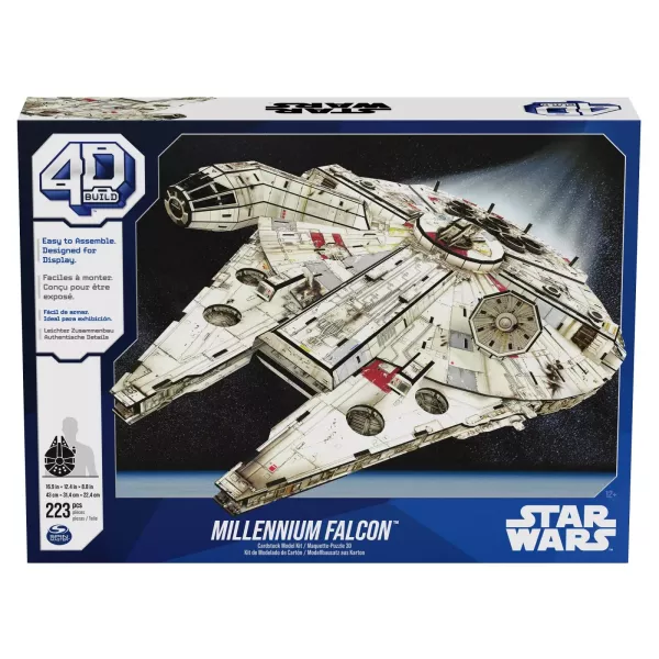 Star Wars: 4D-s puzzle - Millenium Falcon szobor