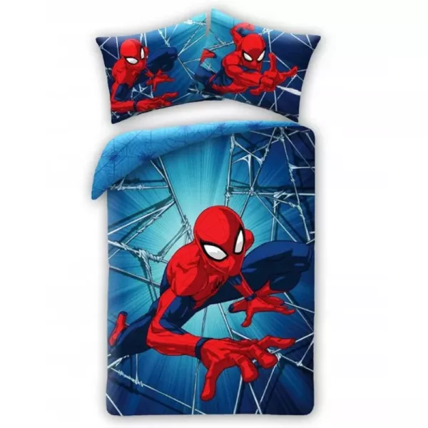 Spiderman: Lenjerie de pat - 140 x 200 cm
