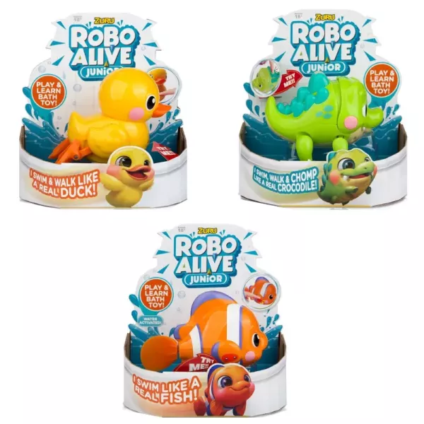 Robo Alive Junior: animal care înnoată - diferite