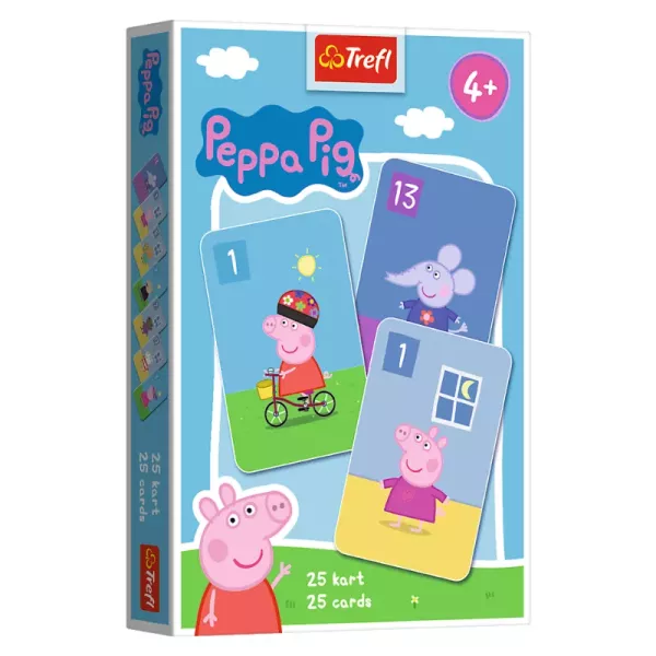 Trefl: joc de cărți Peppa pig