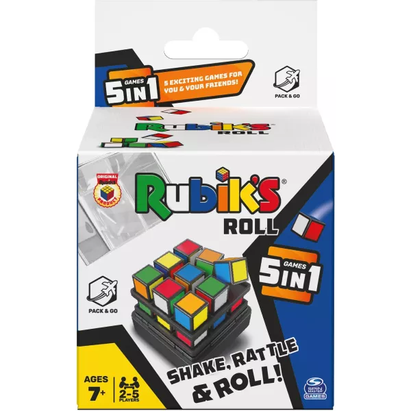 Rubik: Pörgess és játssz! 5 az 1-ben társasjáték