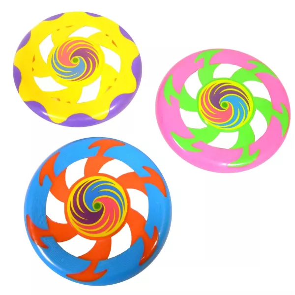 Frisbee colorat - 25 cm, diferite
