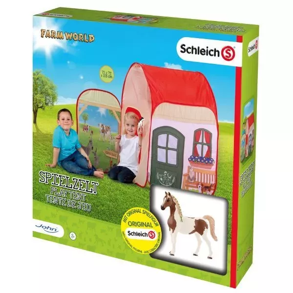 Schleich: Élet a farmon pop-up játszósátor - ÉRTÉKCSÖKKENT