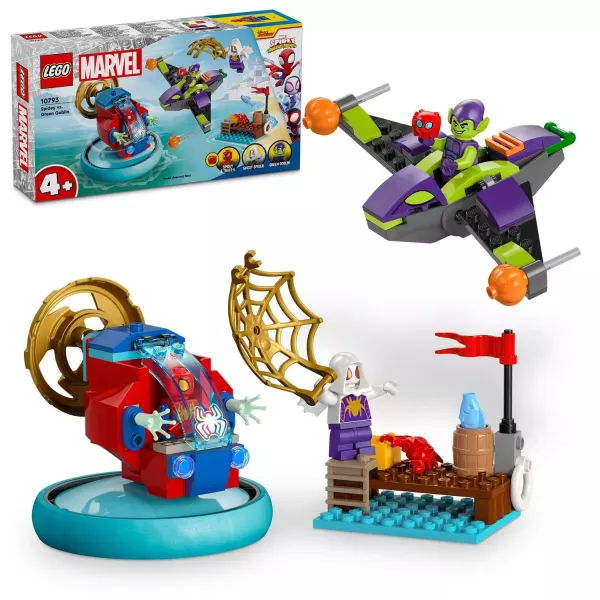 LEGO® Marvel Spidey Pókember vs. Zöld Manó szuperhősös játék 10793