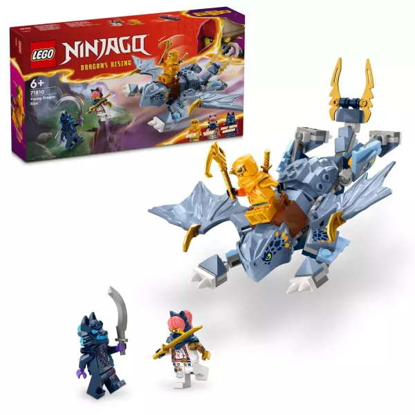 LEGO® NINJAGO®: Riyu, az ifjú sárkány játékszett 71810