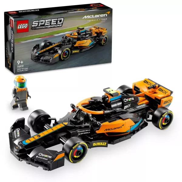 LEGO® Speed Champions: Mașină de curse McLaren de Formula 1 2023 76919