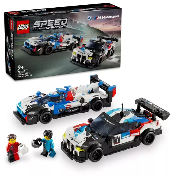LEGO® Speed Champions: BMW M4 GT3 & BMW M Hybrid V8 versenyautók 76922