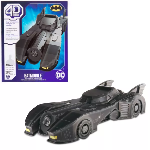 DC: Puzzle 4D Batmobil - 202 de piese
