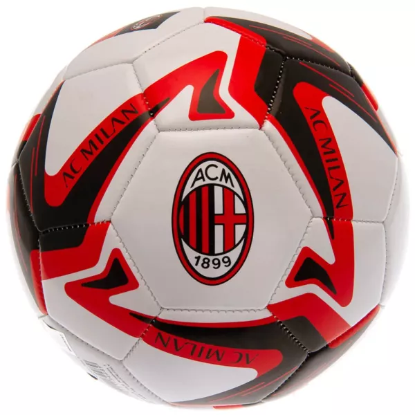 AC Milan: Minge de fotbal, mat, mărimea 5