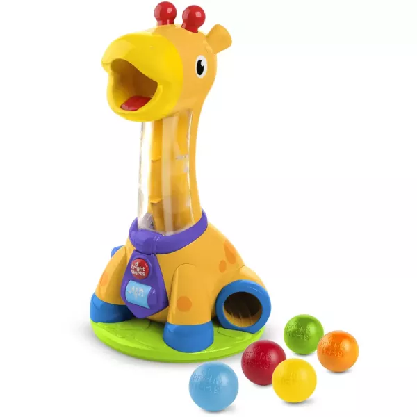 Bright Starts: girafa cu bile cu sunet și lumini- jucărie pentru bebeluși