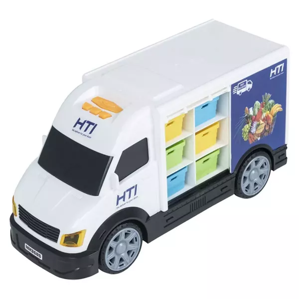 Teamsterz: Camion de livrare cu sunet - 32 cm