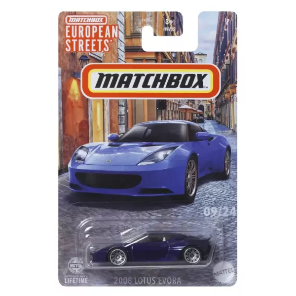 Matchbox: colecția Europa - 2008 Lotus Evora mașinuță