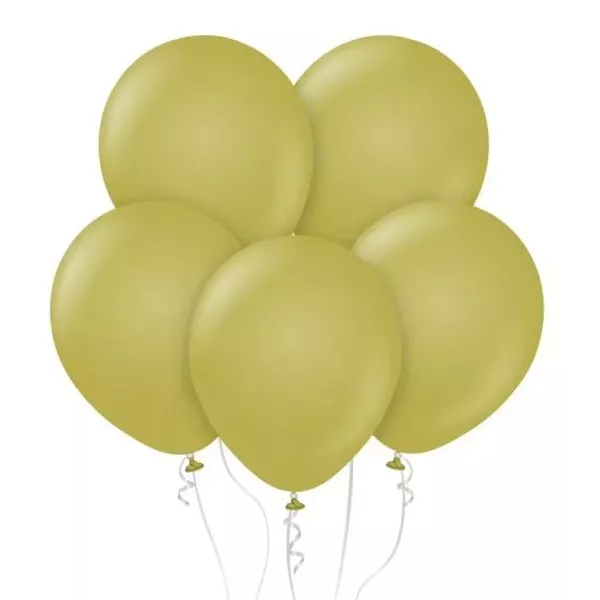 Beauty&Charm: Set de baloane, 10 buc. - verde măsliniu