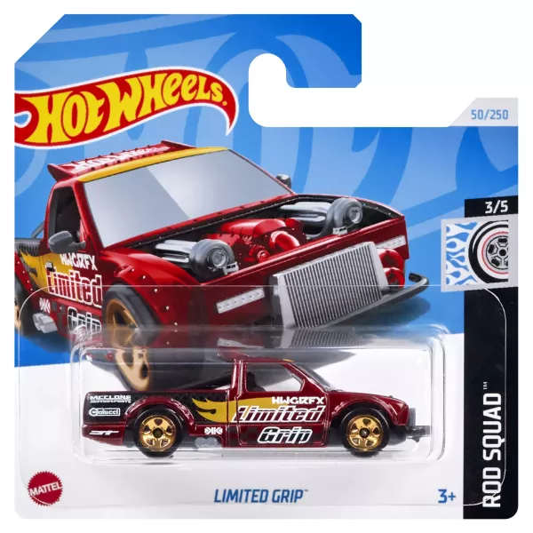 Hot Wheels: Limited Grip kisautó - bordó