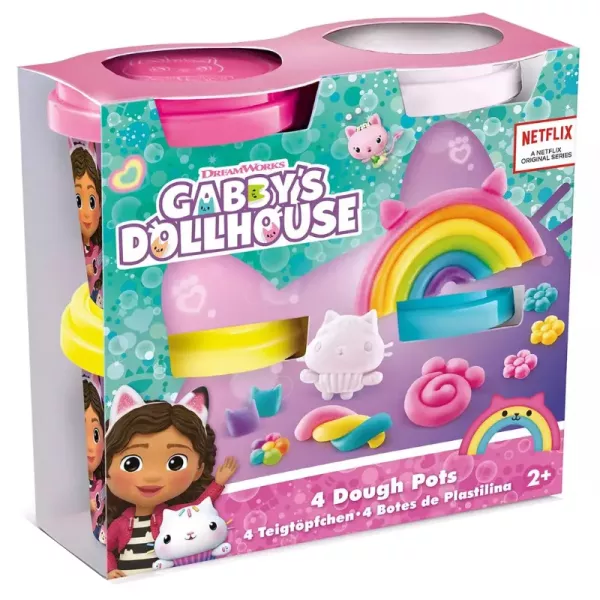 Canal Toys: Gabi s Dollhouse - set de plastilină - 4 buc