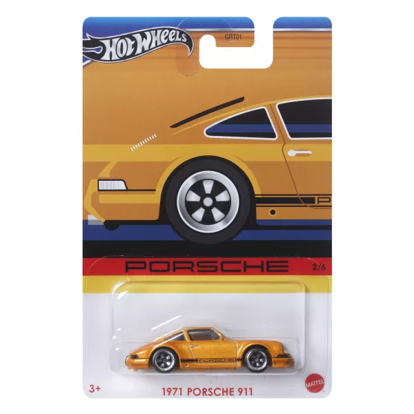 Hot Wheels: 1971 Porsche 911 mașinuță, 1:64