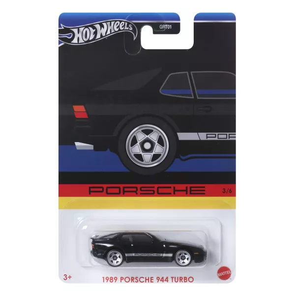 Hot Wheels: 1989 Porsche 944 Turbo kisautó, 1:64