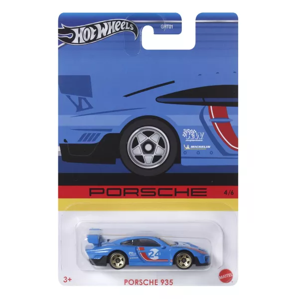 Hot Wheels: Porsche 935 kisautó, 1:64