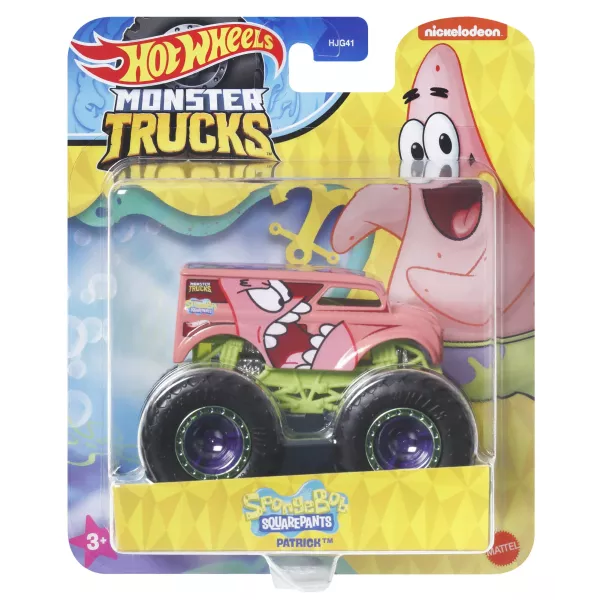 Hot Wheels: Monster Trucks, Spongyabob Kockanadrág - Patrik