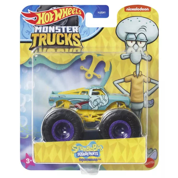 Hot Wheels: Monster Trucks, Spongebob - Squidward