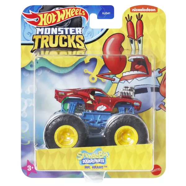Hot Wheels: Monster Trucks Spongebob - Mr Krabs