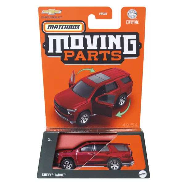 Matchbox Moving Parts: Chevy Tahoe mașinuță
