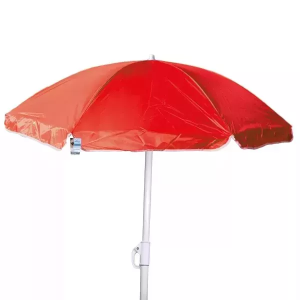 Umbrelă de soare, 180 cm - roșu